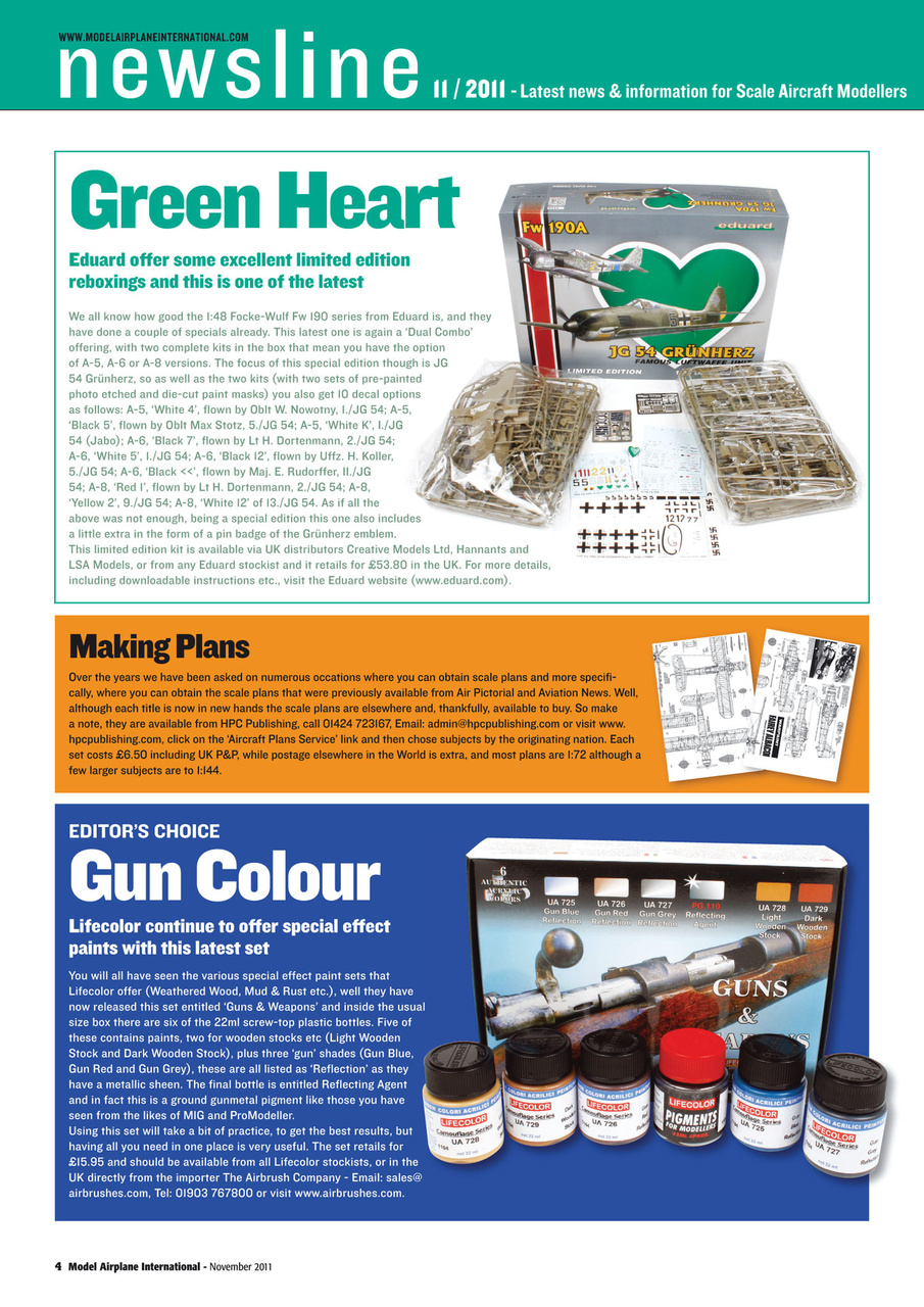 Model Airplane International Preview Pages