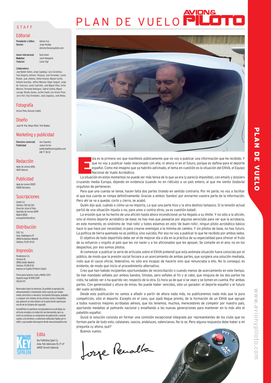 Revista Avion & Piloto Preview Pages
