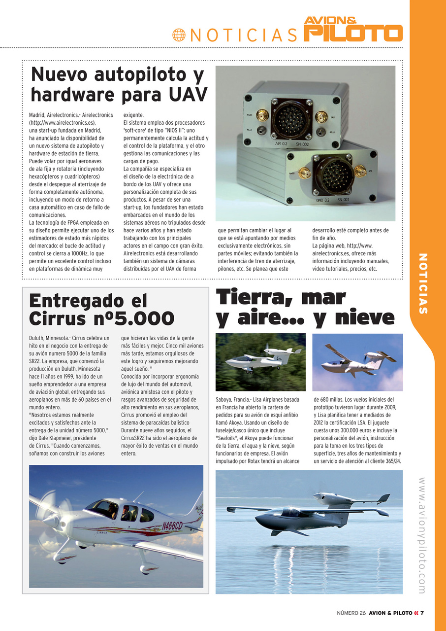Revista Avion & Piloto Preview Pages