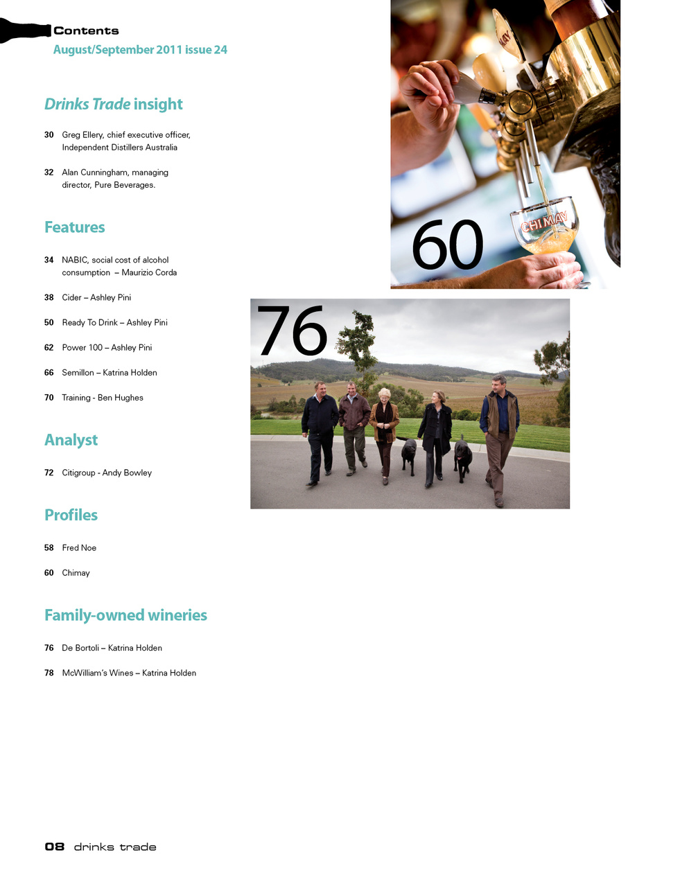 Drinks Trade Preview Pages