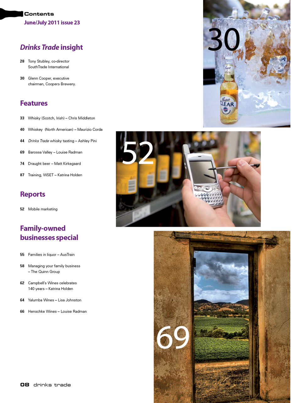 Drinks Trade Preview Pages