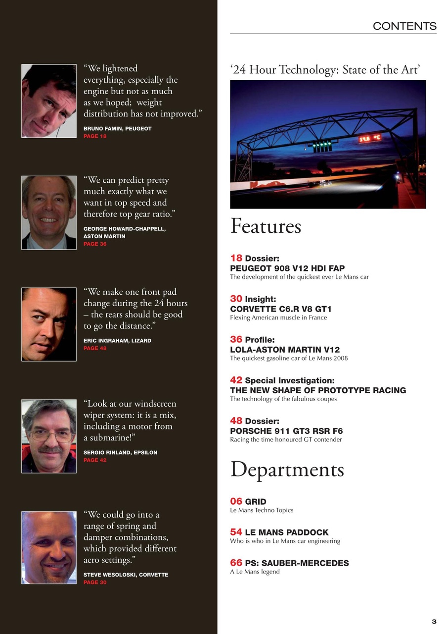 24 HOUR Race Technology Preview Pages