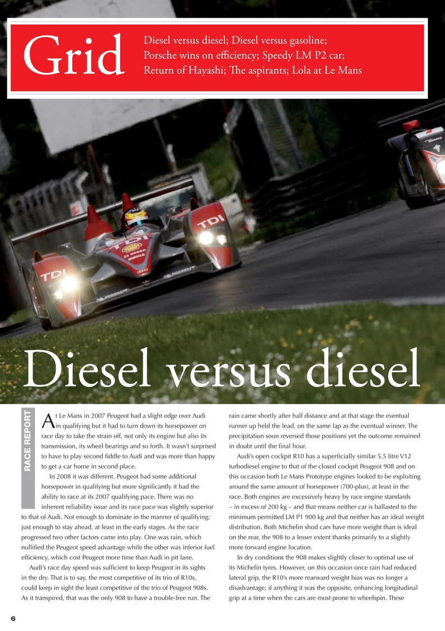 24 HOUR Race Technology Preview Pages