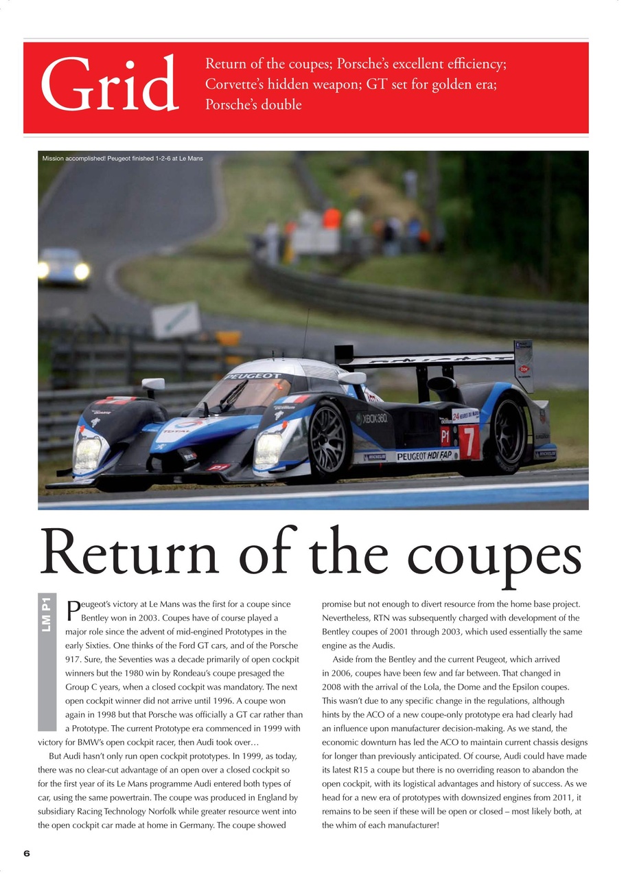 24 HOUR Race Technology Preview Pages