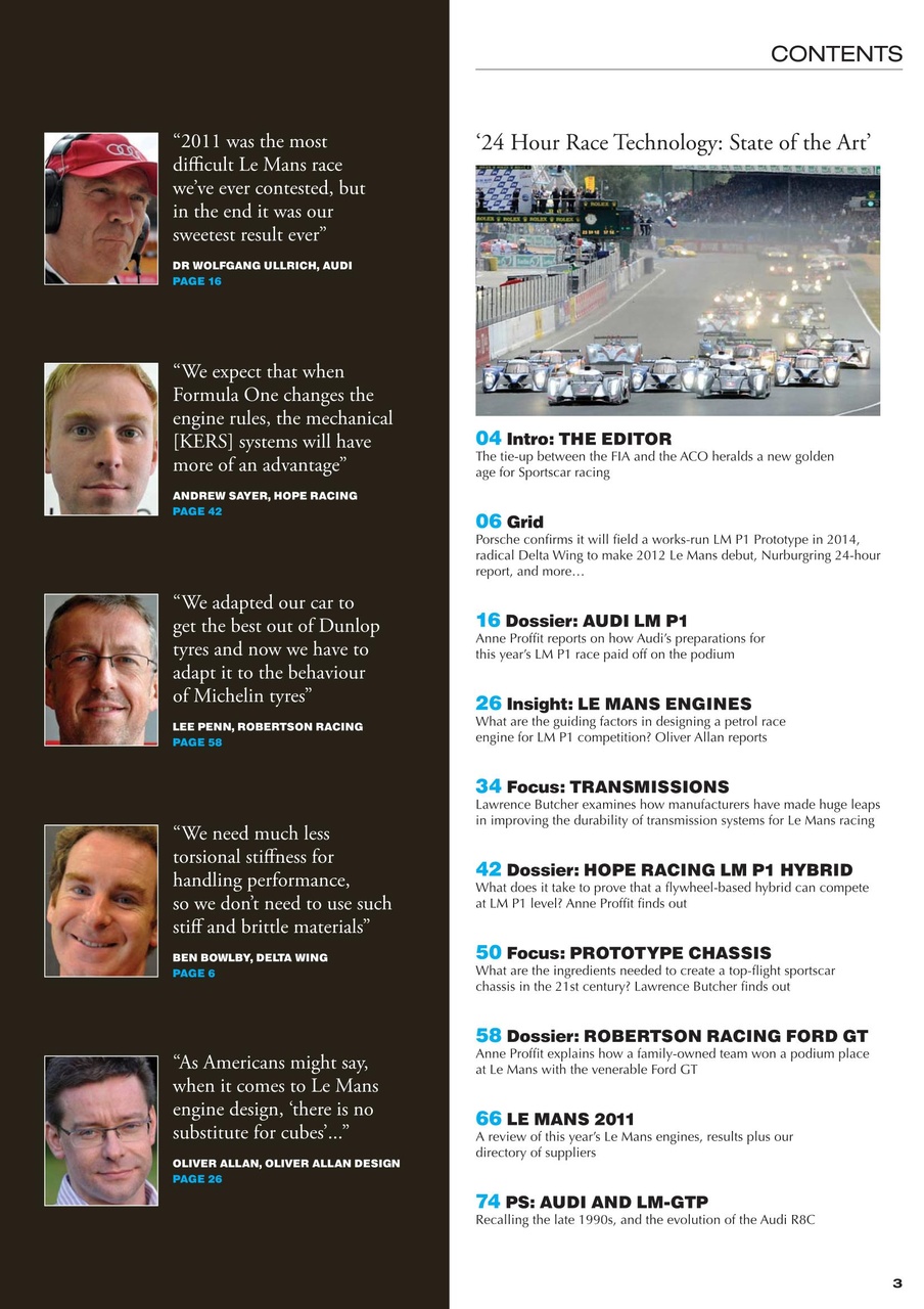 24 HOUR Race Technology Preview Pages