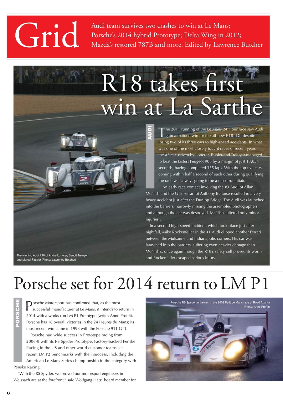 24 HOUR Race Technology Preview Pages