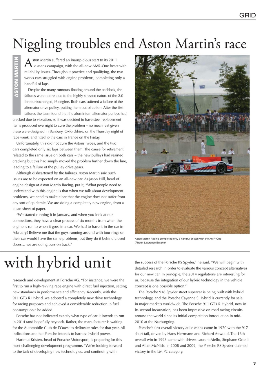 24 HOUR Race Technology Preview Pages