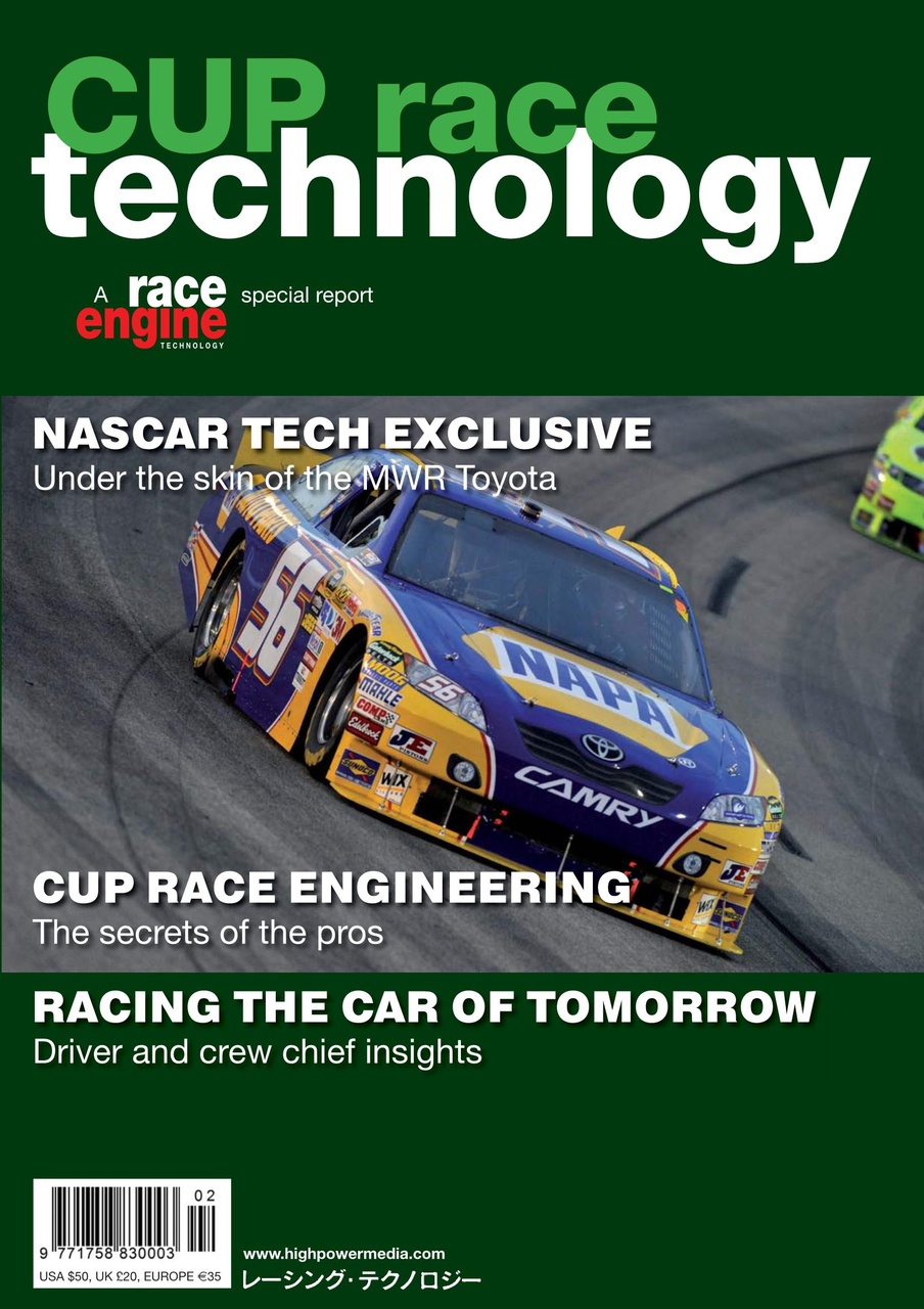 CUP Race Technology Preview Pages