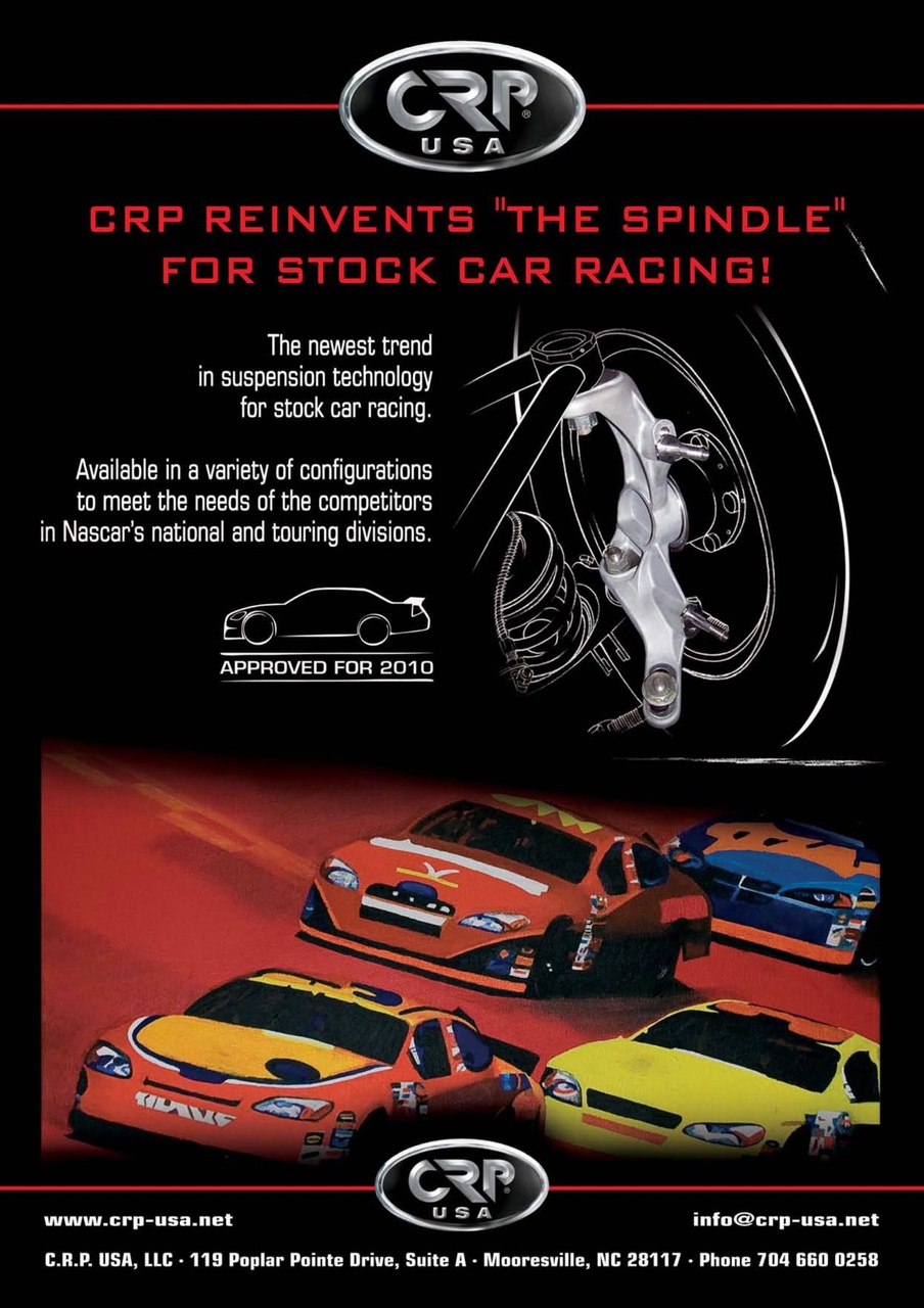 CUP Race Technology Preview Pages