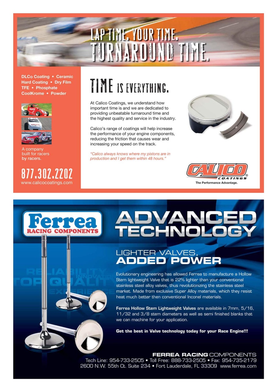 DRAG Race Technology Preview Pages