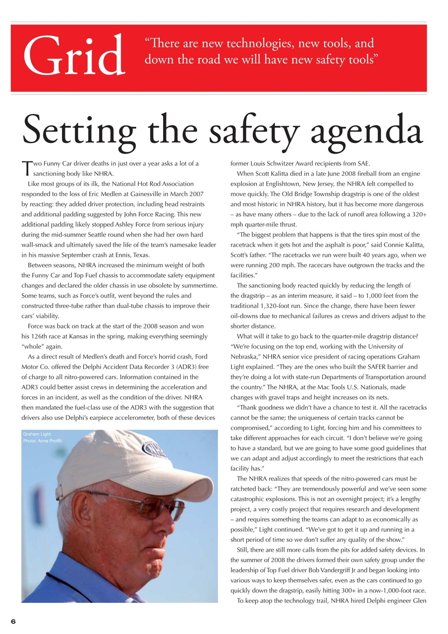 DRAG Race Technology Preview Pages