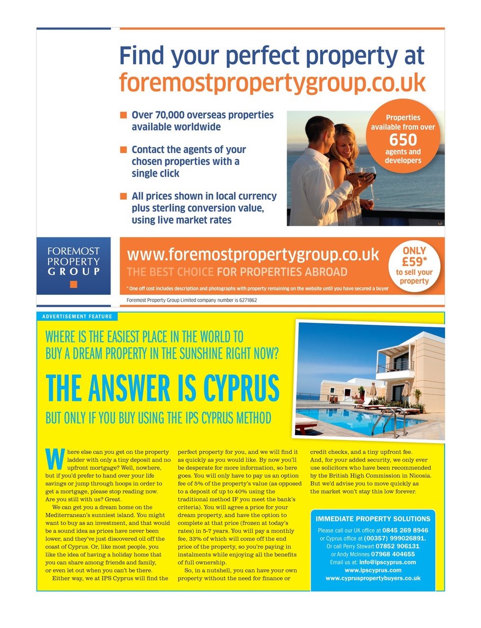 A Place in the Sun Magazine Preview Pages