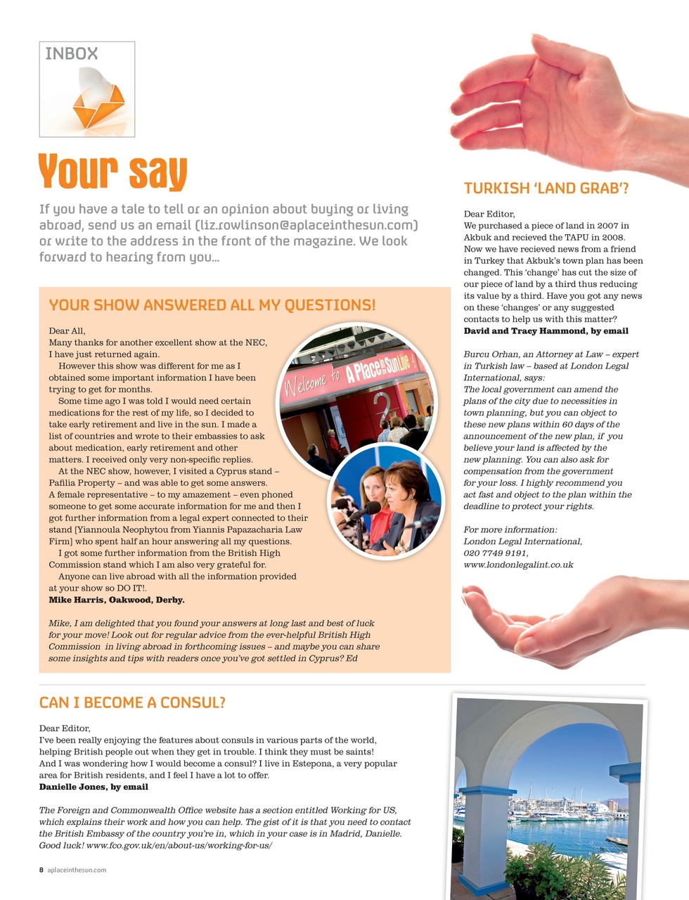 A Place in the Sun Magazine Preview Pages