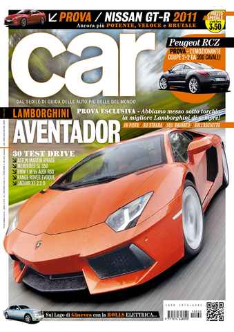 CAR magazine Italia issue TRENTA