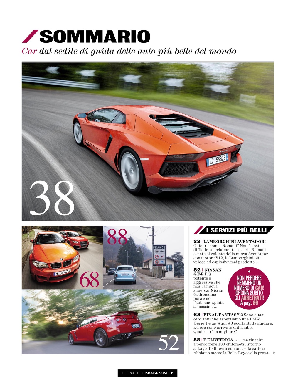 CAR magazine Italia Preview Pages