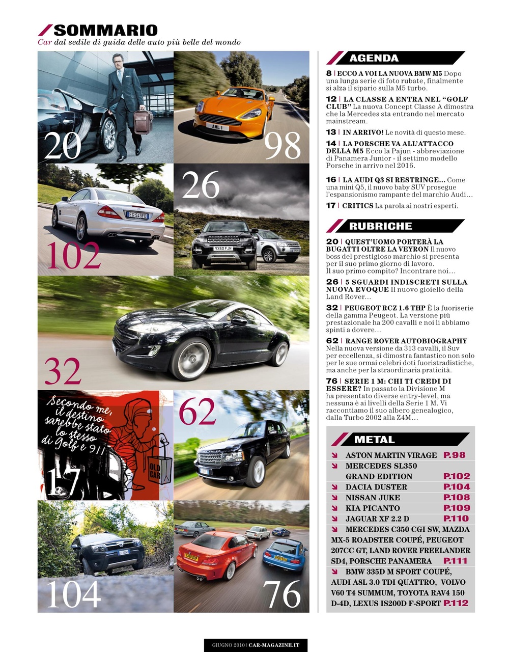 CAR magazine Italia Preview Pages