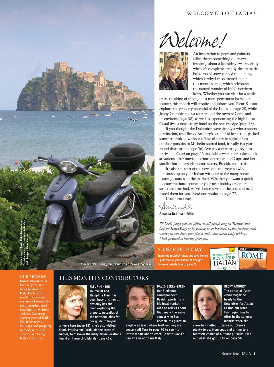 Italia! Preview Pages