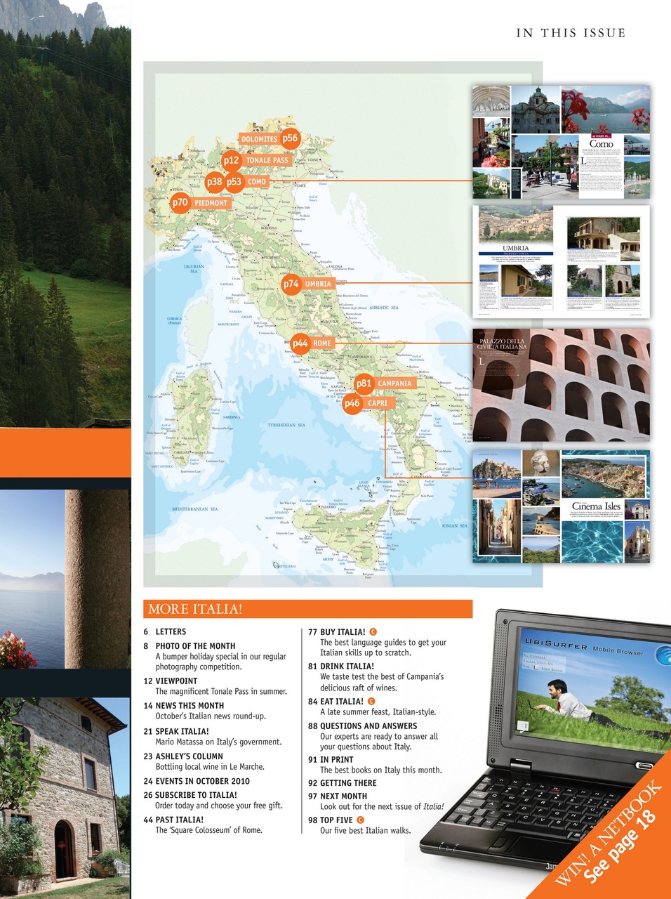 Italia! Preview Pages