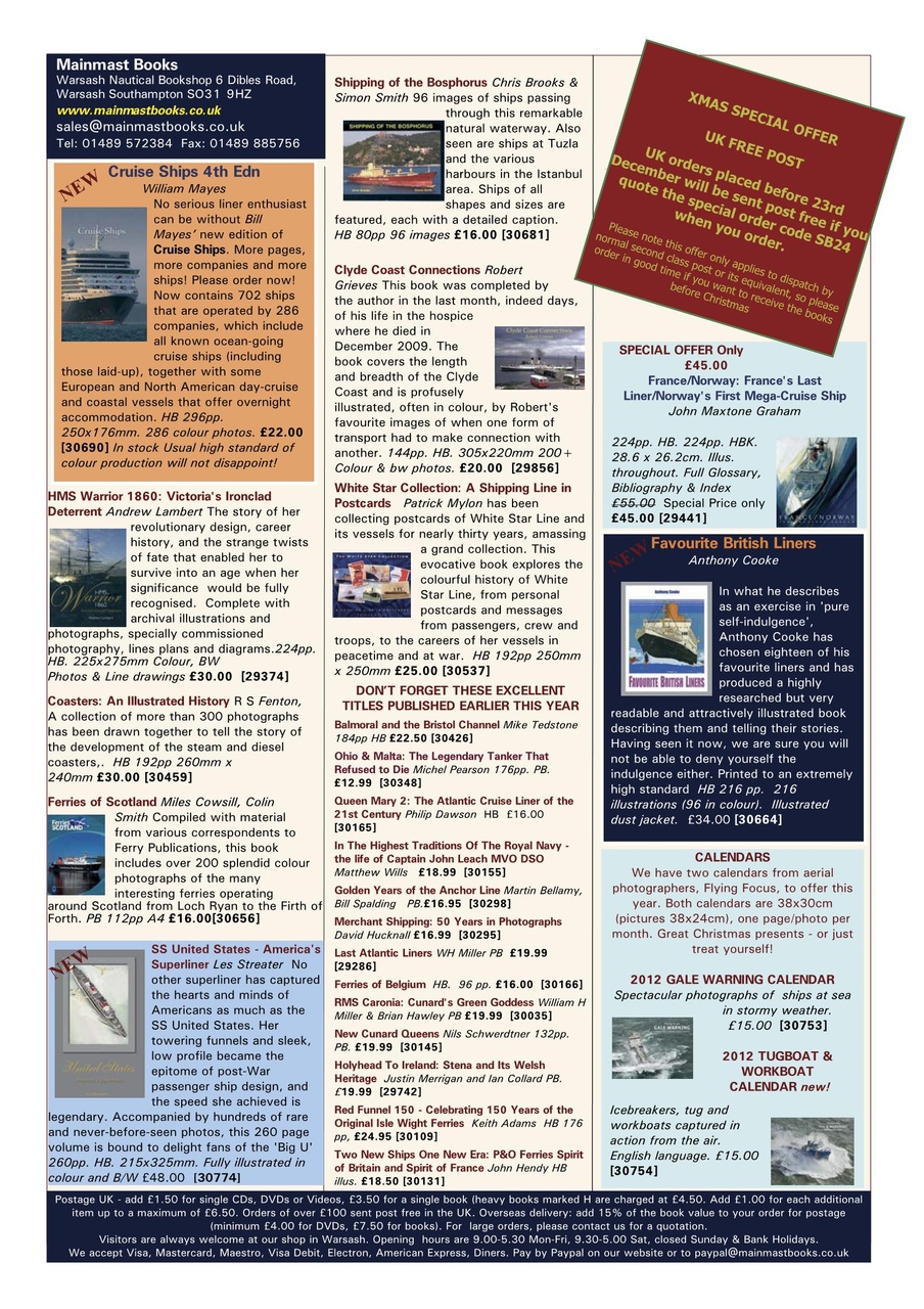 Ships Monthly Preview Pages