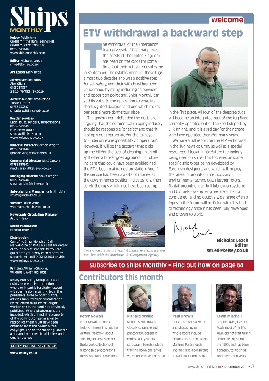 Ships Monthly Preview Pages