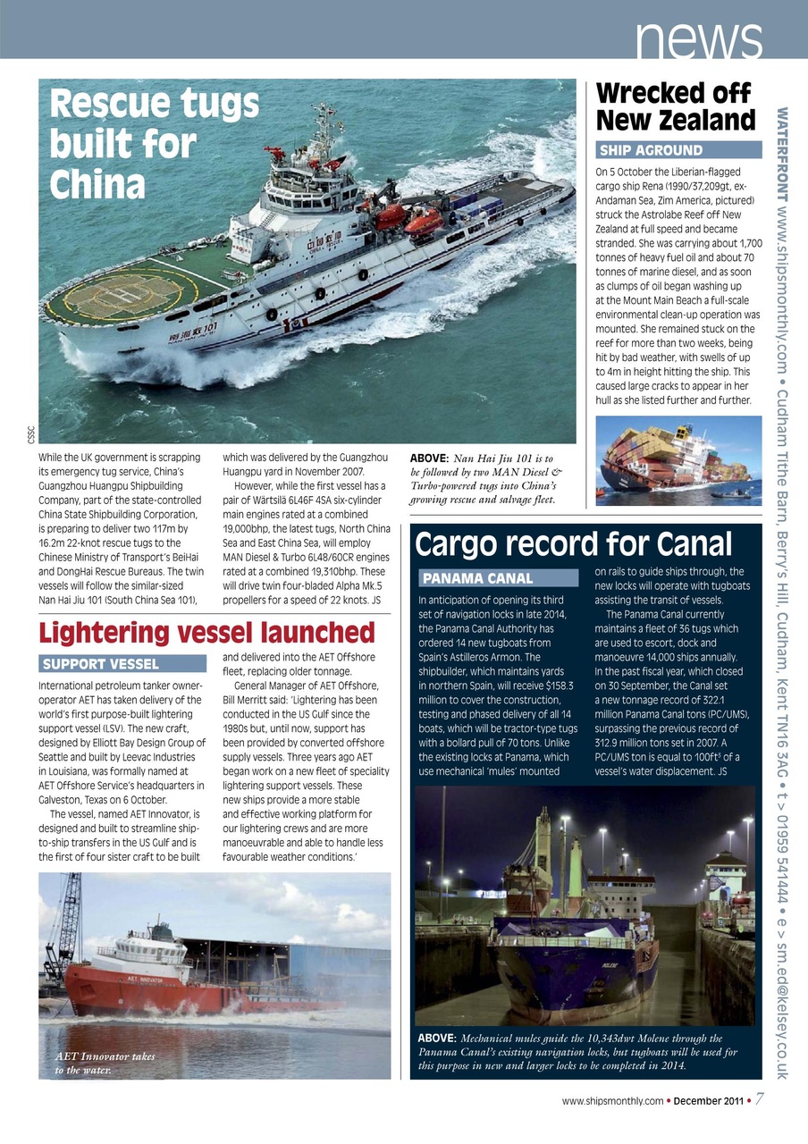 Ships Monthly Preview Pages