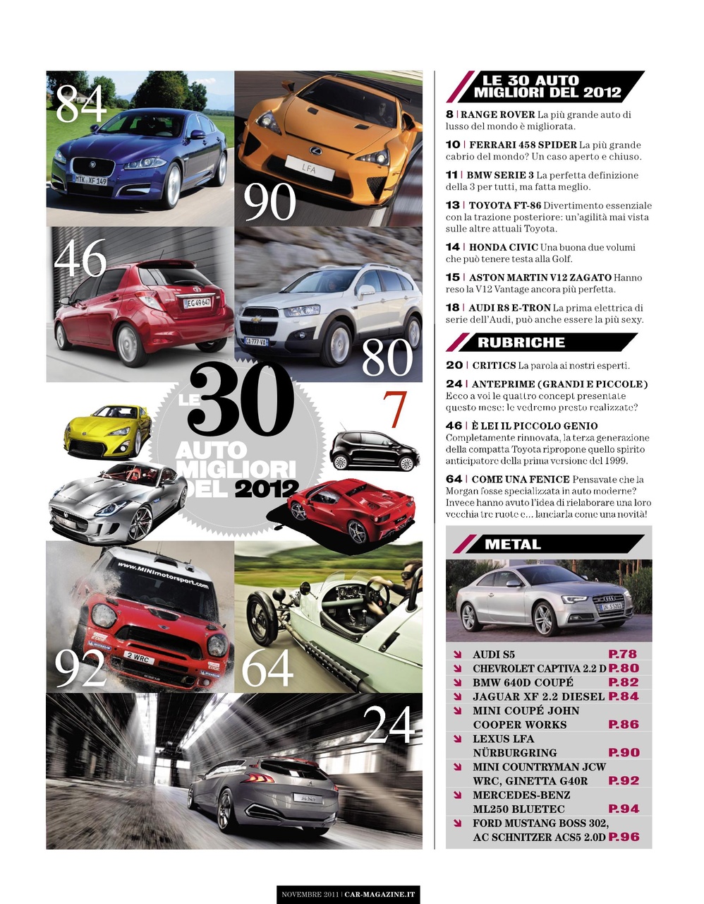 CAR magazine Italia Preview Pages