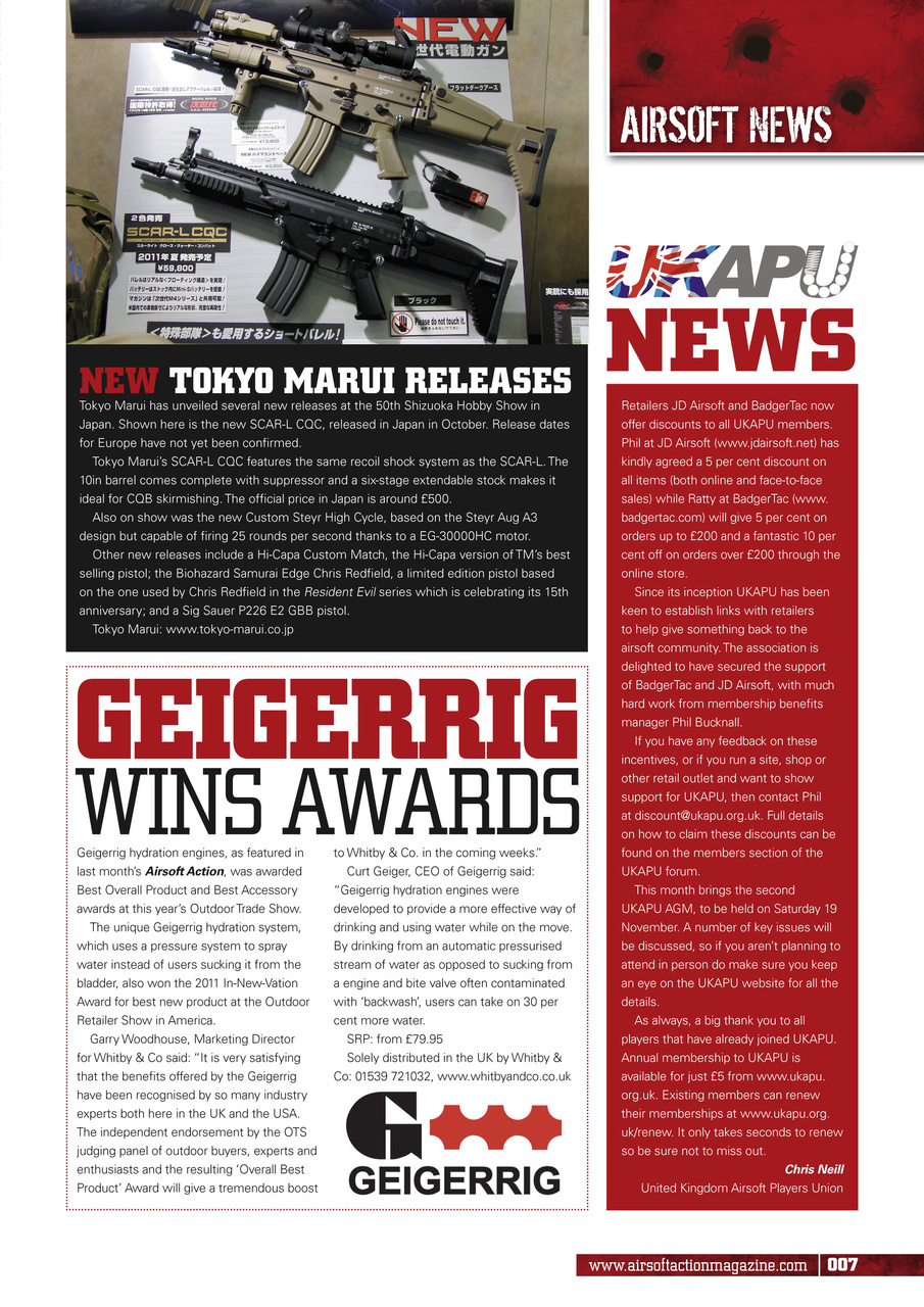 Airsoft Action Preview Pages