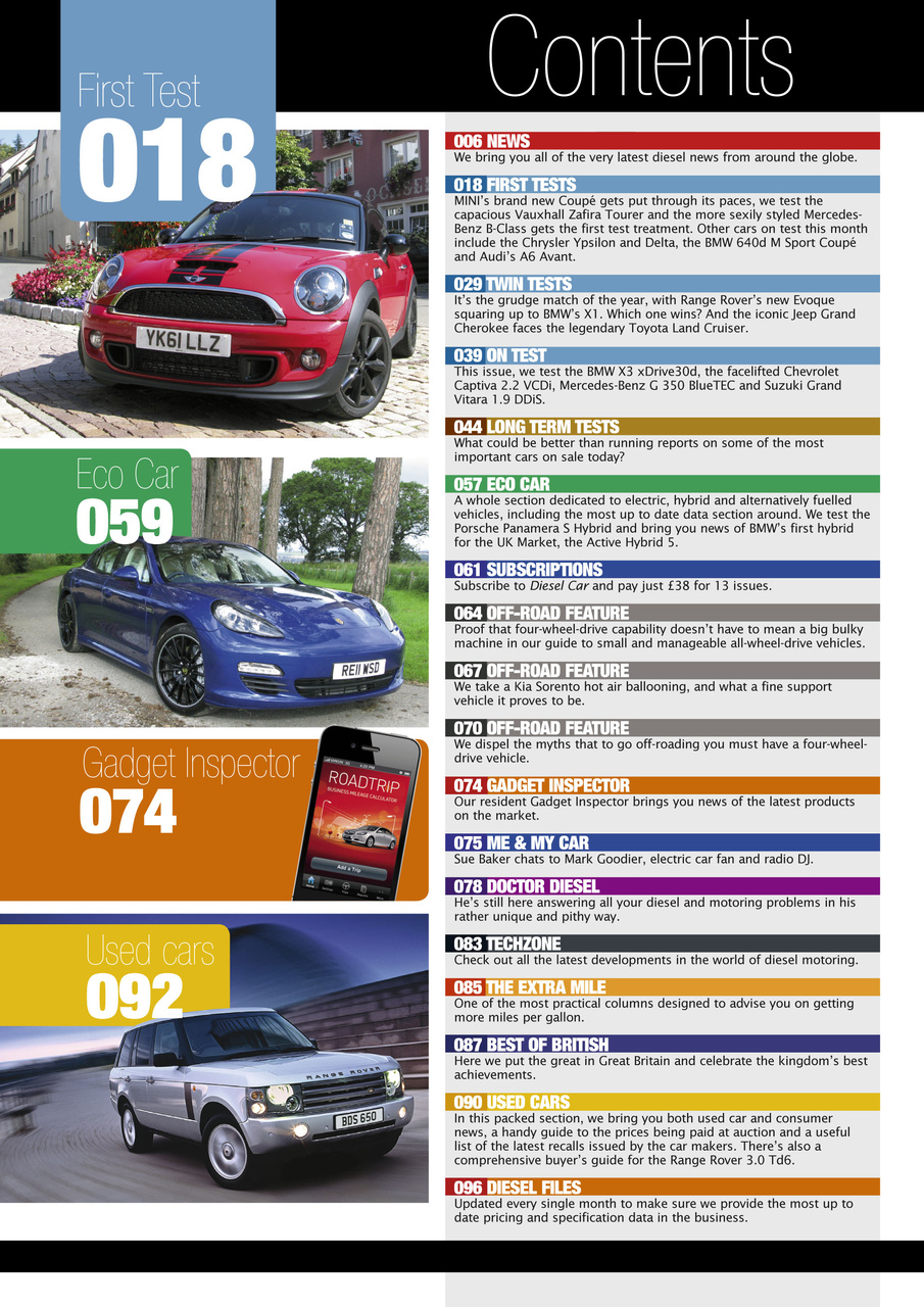 Diesel&EcoCar Magazine Preview Pages