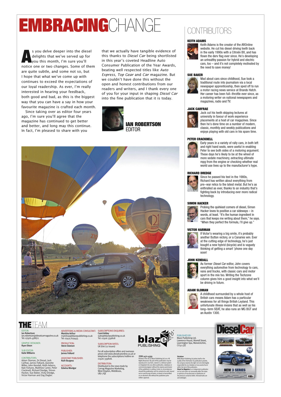 Diesel&EcoCar Magazine Preview Pages