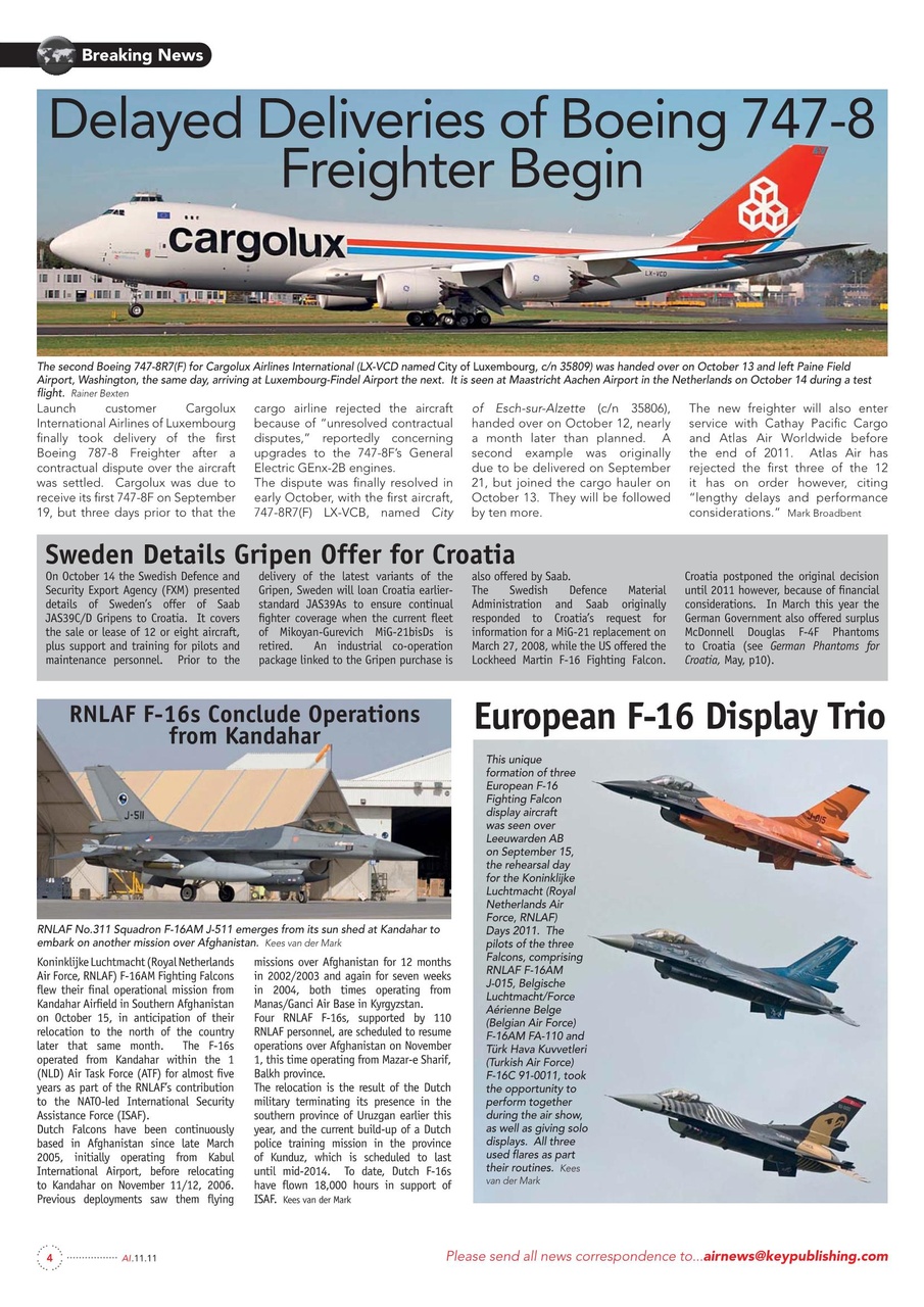 AIR International Preview Pages