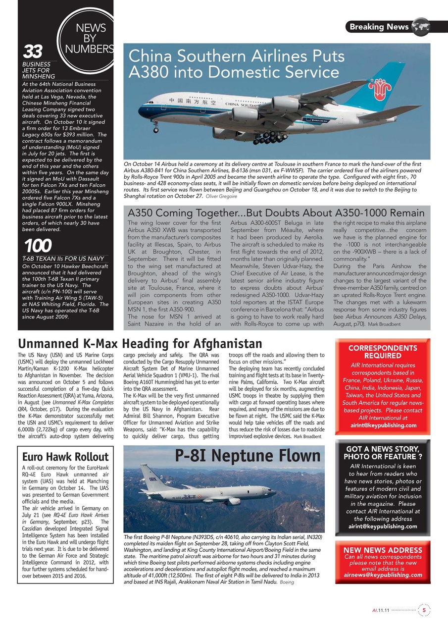 AIR International Preview Pages