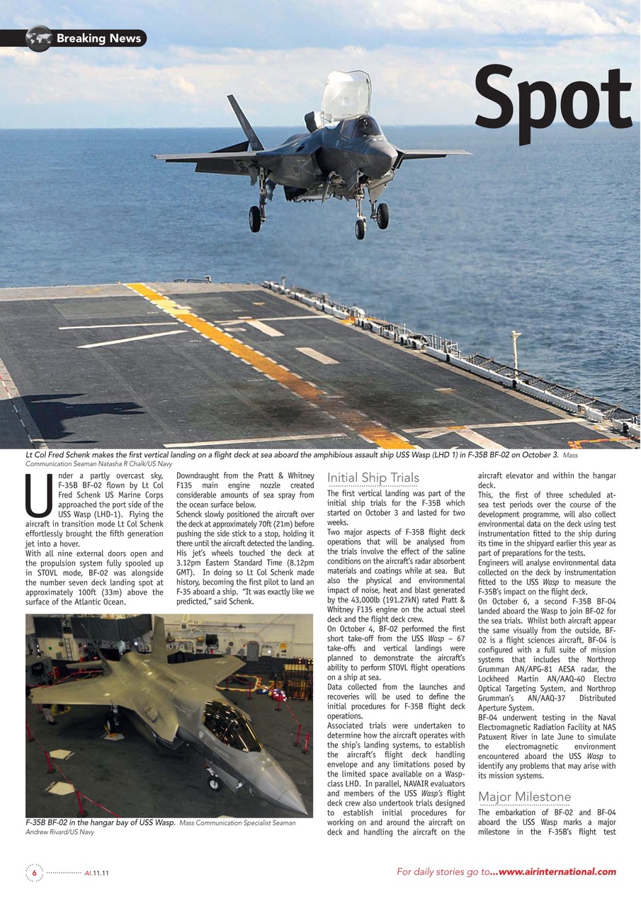 AIR International Preview Pages