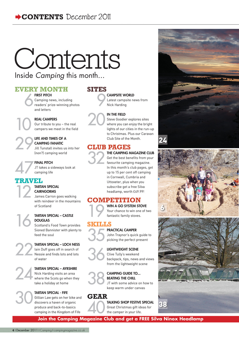 Camping Preview Pages