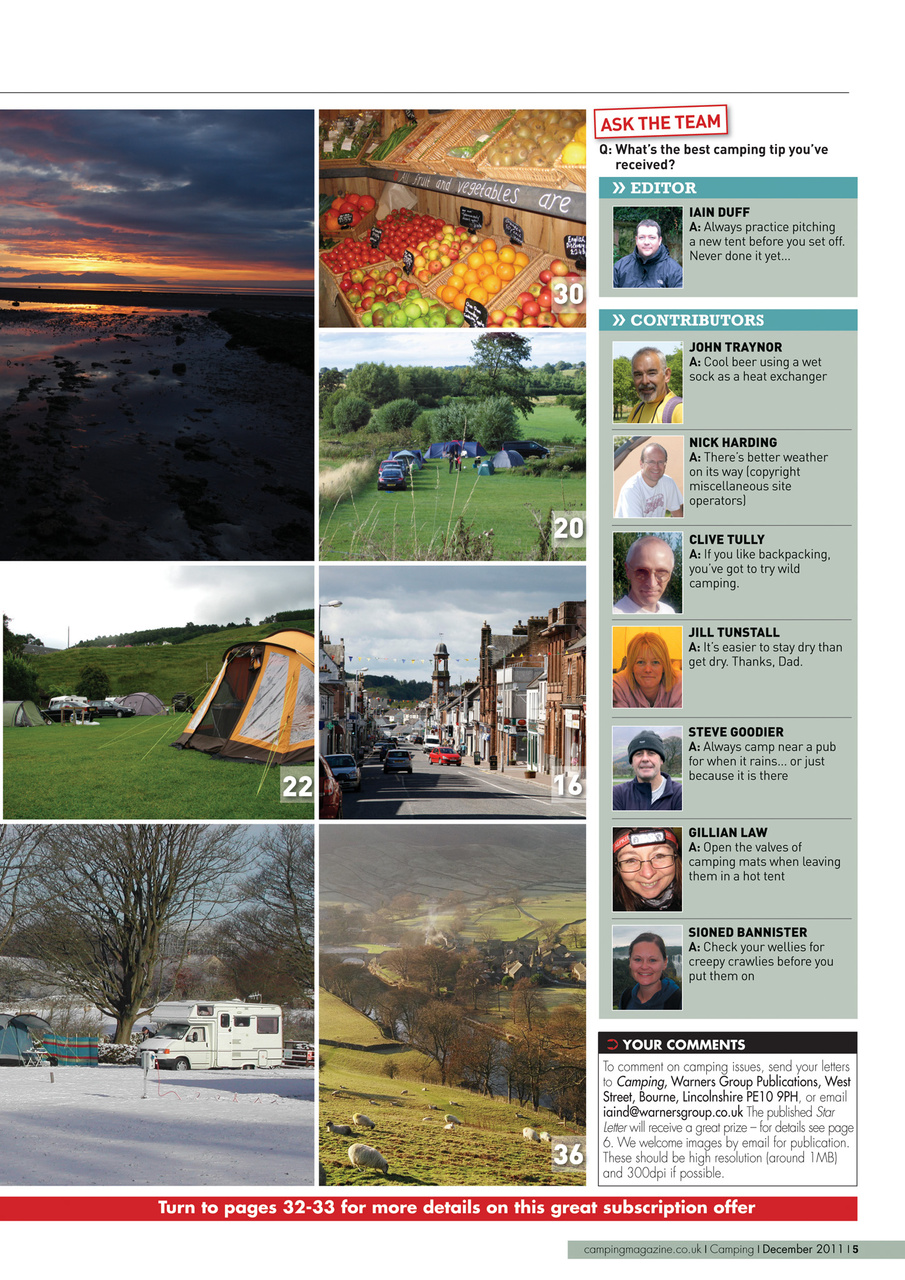 Camping Preview Pages