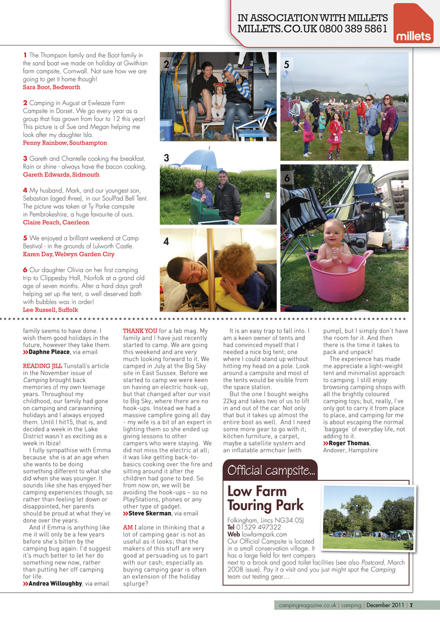 Camping Preview Pages