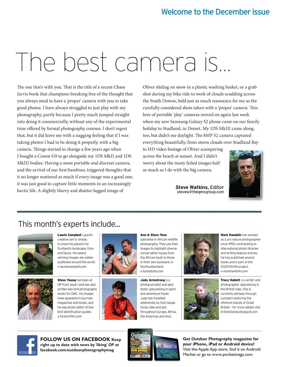 Outdoor Photography Preview Pages