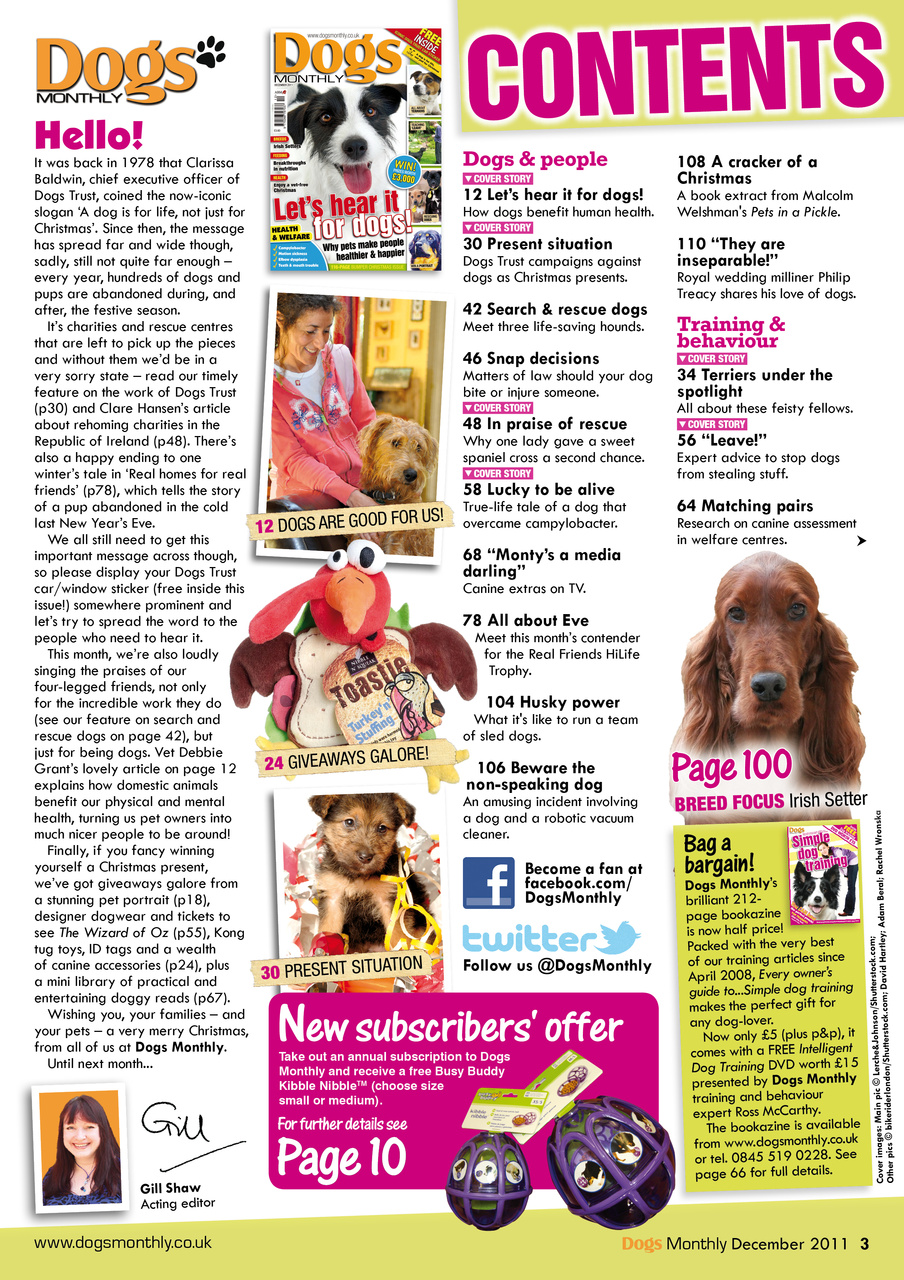 Dogs Monthly Preview Pages