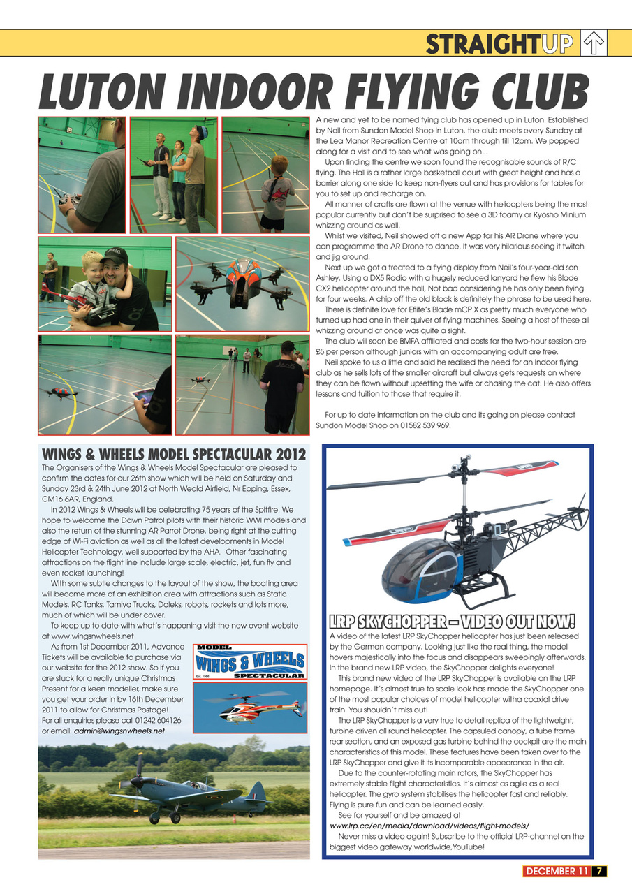Radio Control Rotor World Preview Pages