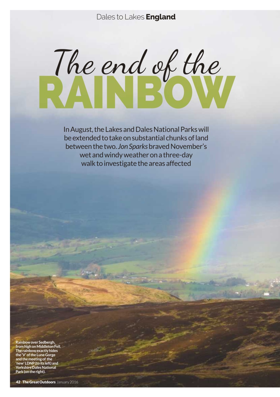 TGO - The Great Outdoors Magazine Preview Pages