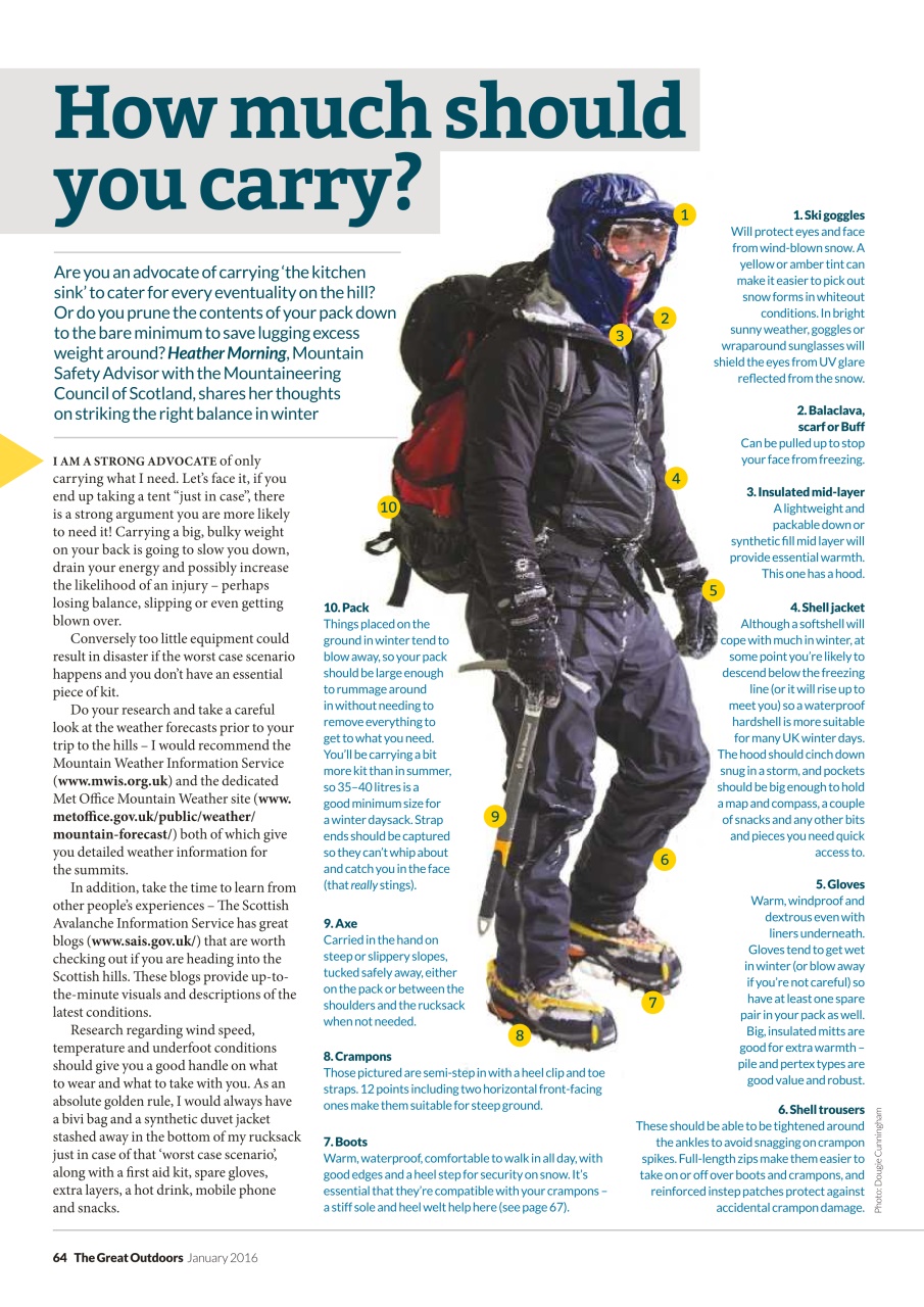 TGO - The Great Outdoors Magazine Preview Pages