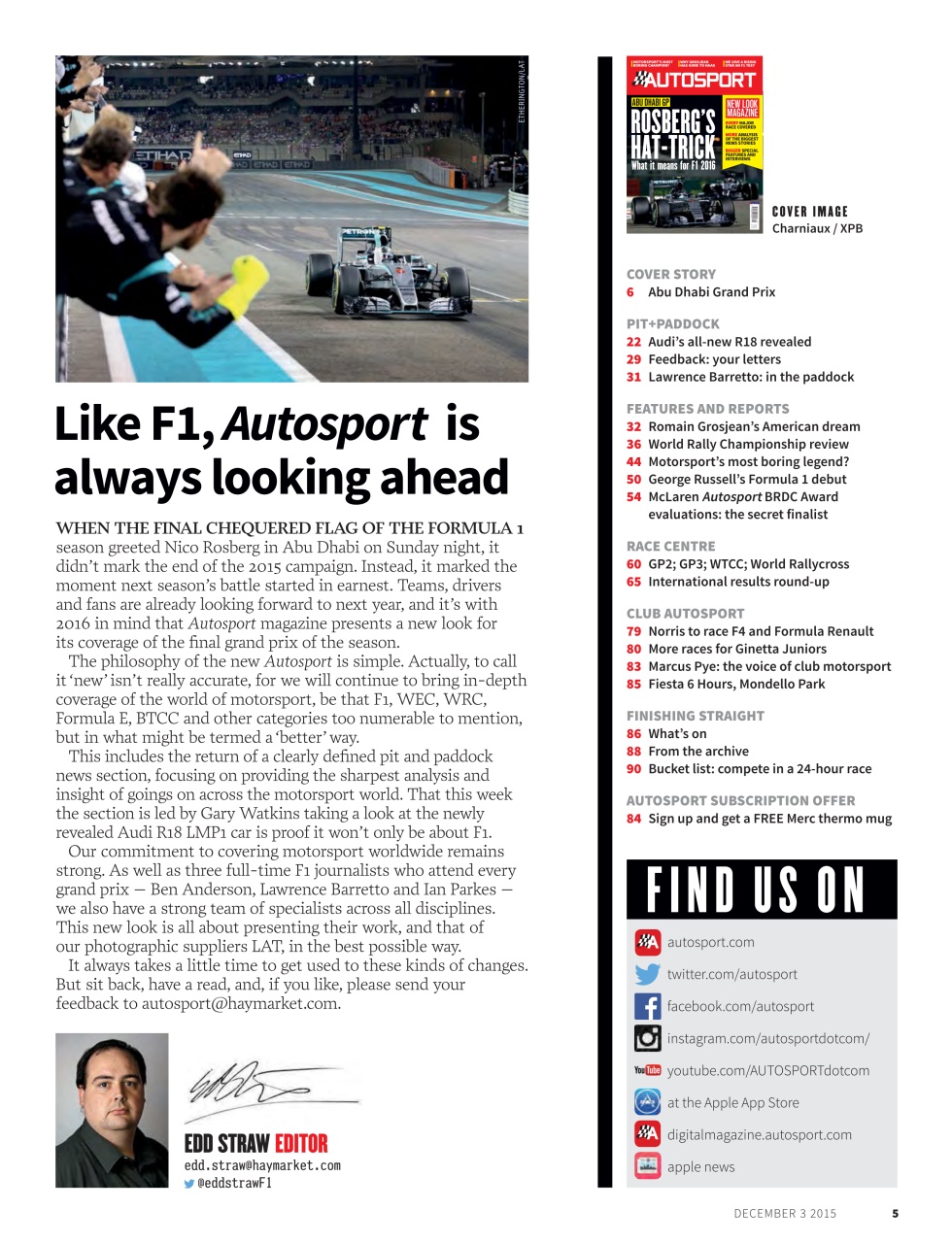Autosport Preview Pages