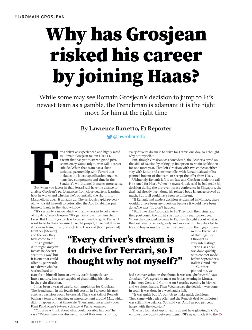 Autosport Preview Pages