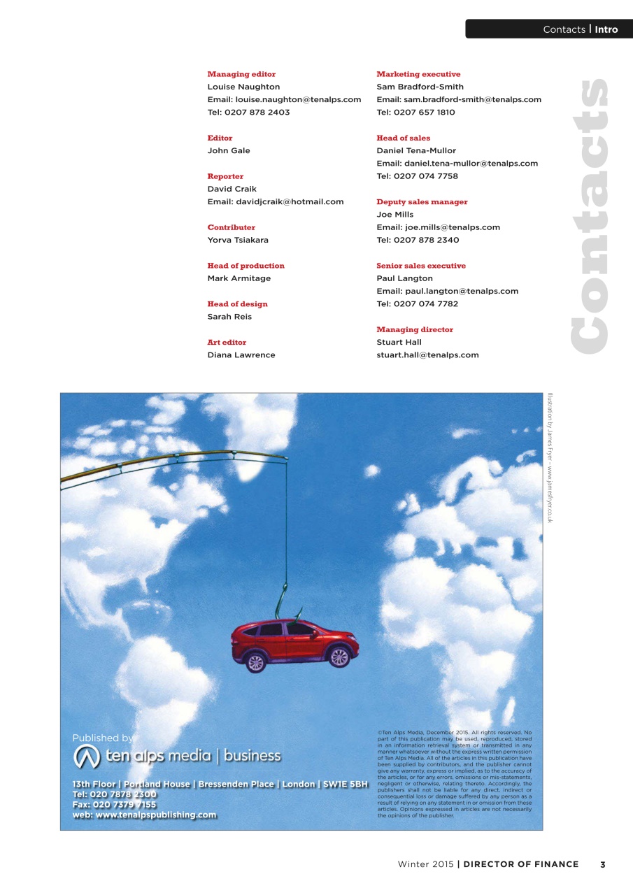 Director of Finance Preview Pages