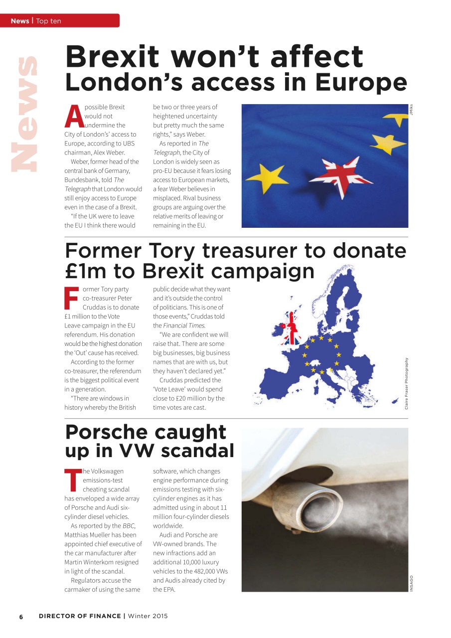 Director of Finance Preview Pages