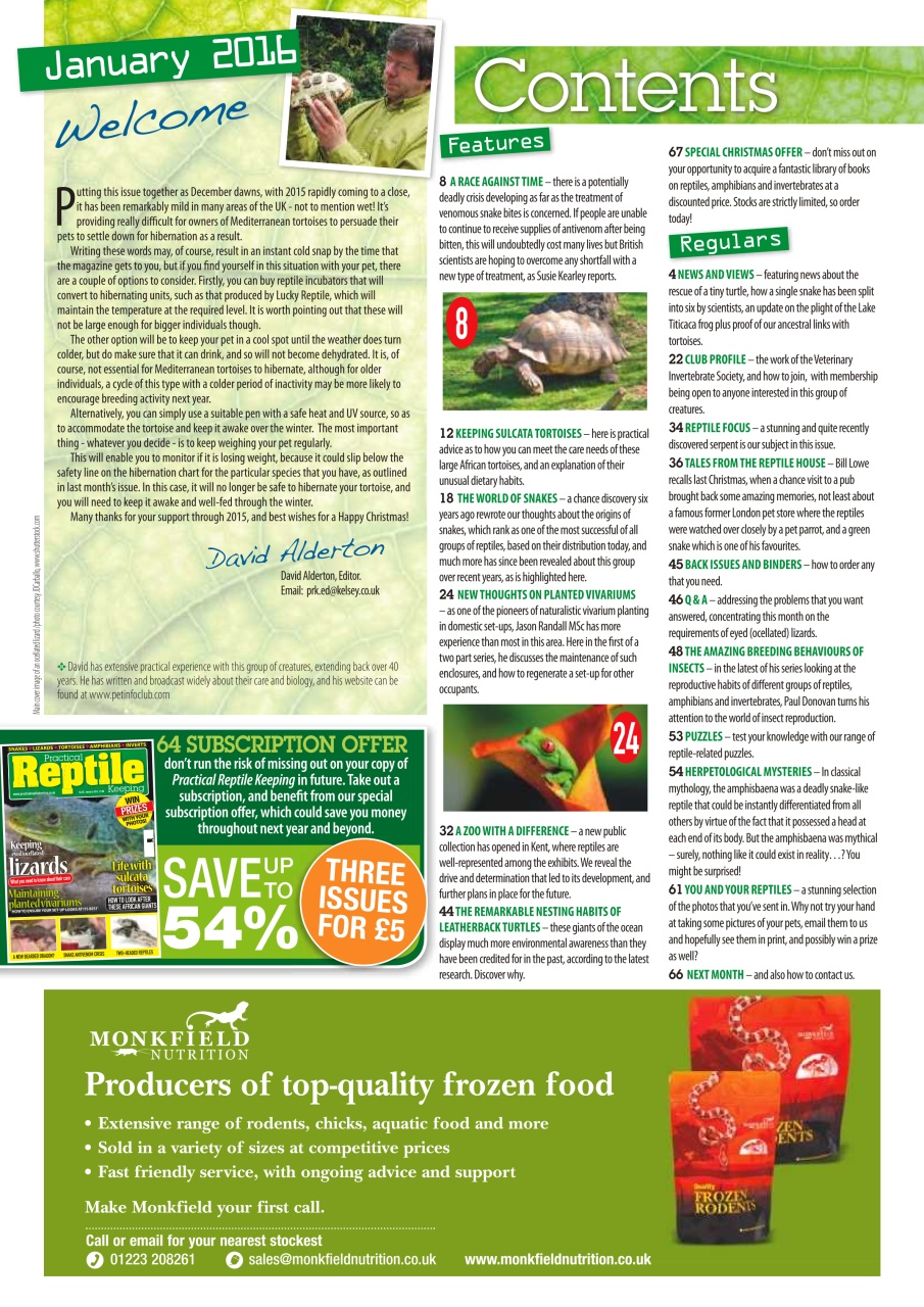 Practical Reptile Keeping Preview Pages