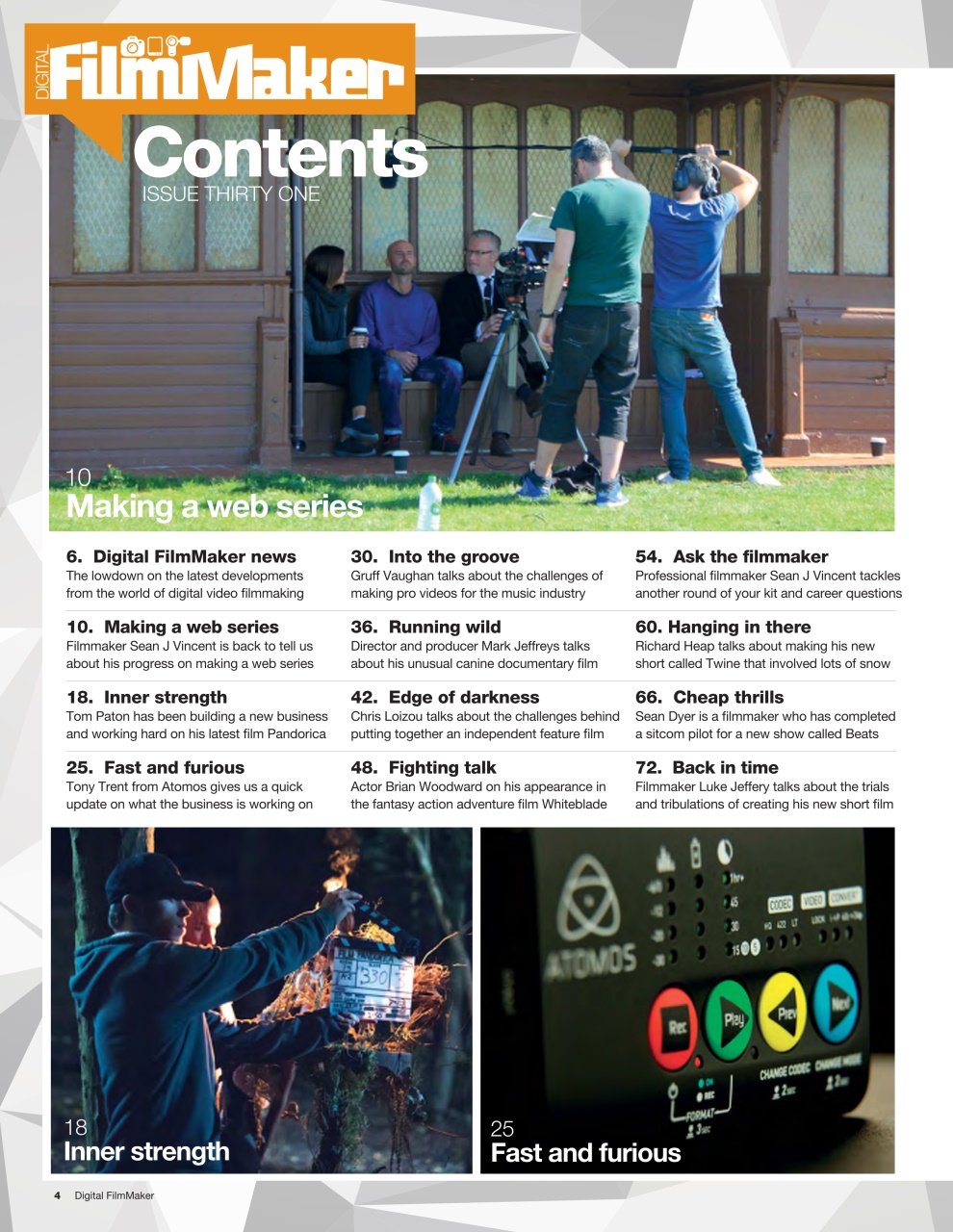 Digital FilmMaker Preview Pages