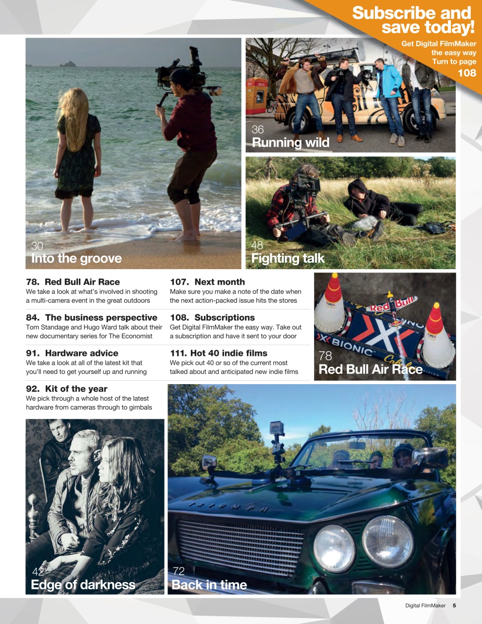 Digital FilmMaker Preview Pages