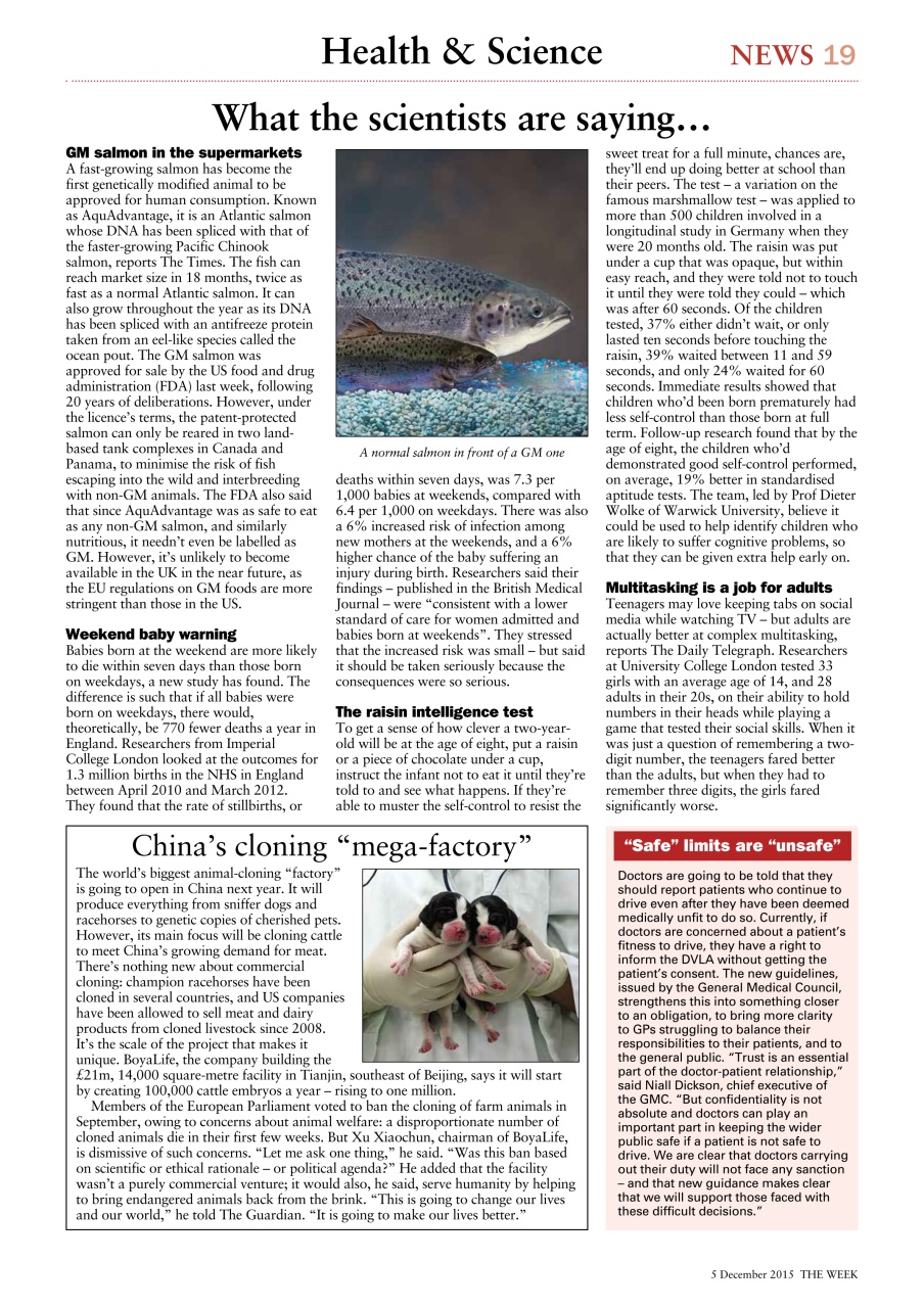 The Week Preview Pages