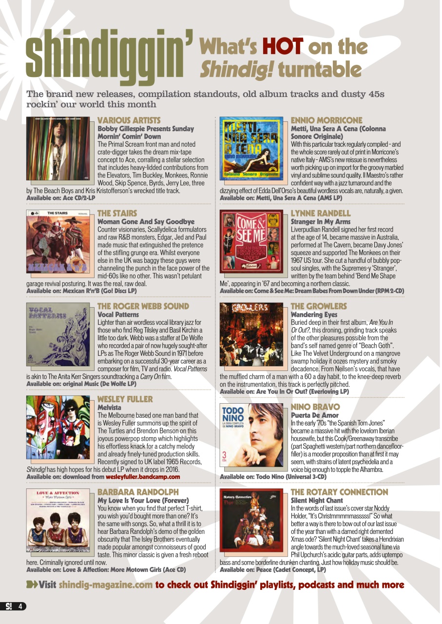 Shindig! Preview Pages