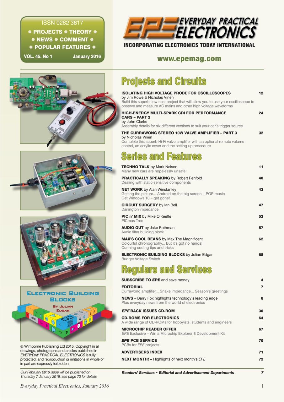 Practical Electronics Preview Pages